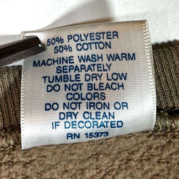 Vintage Delta USA Alaska Spellout Sweatshirt size XL USA Made Flower Print - Picture 6 of 6